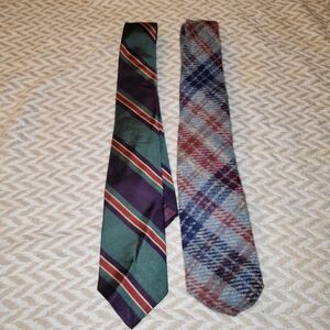 2 Vintage Chaps by Ralph Lauren Neckties